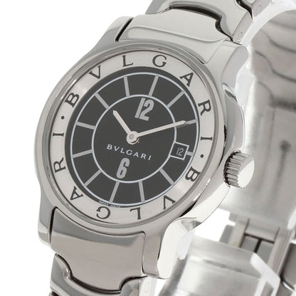 BVLGARI ブルガリ ST29BSSD ソロテンポ 腕時計 SS レディース 中古