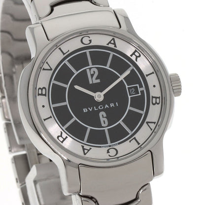 BVLGARI ブルガリ ST29BSSD ソロテンポ 腕時計 SS レディース 中古