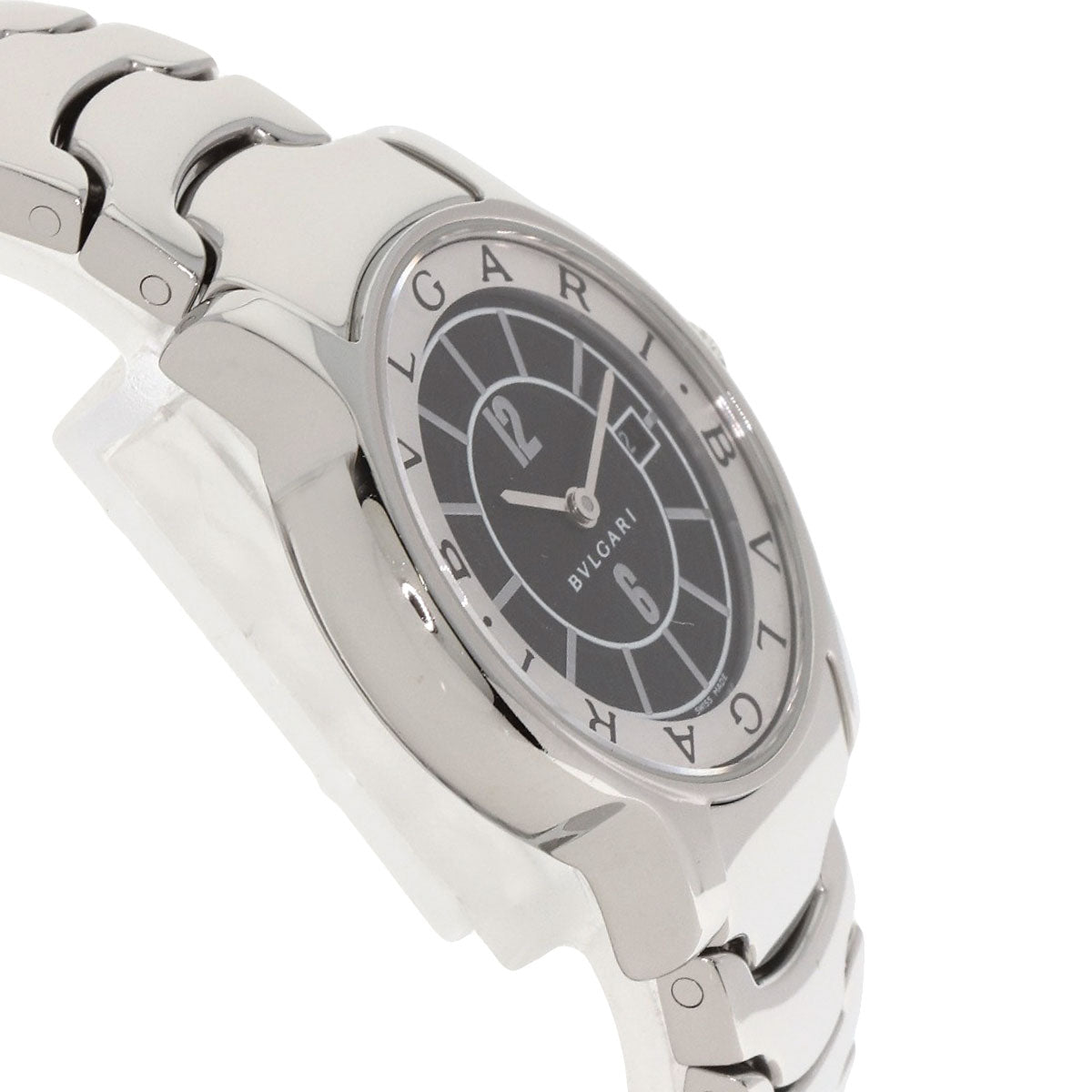 BVLGARI ブルガリ ST29BSSD ソロテンポ 腕時計 SS レディース 中古