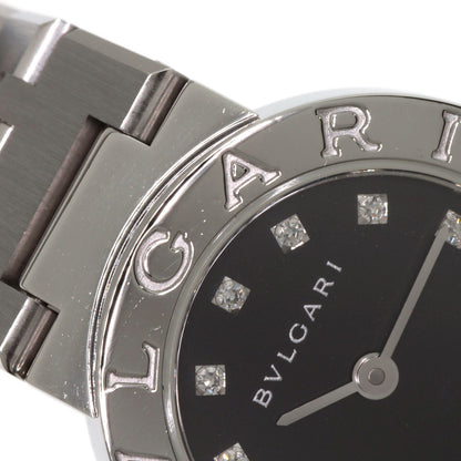 BVLGARI ブルガリ BB23SS/12 ブルガリブルガリ 12P ダイヤモンド 腕時計 SS レディース 中古
