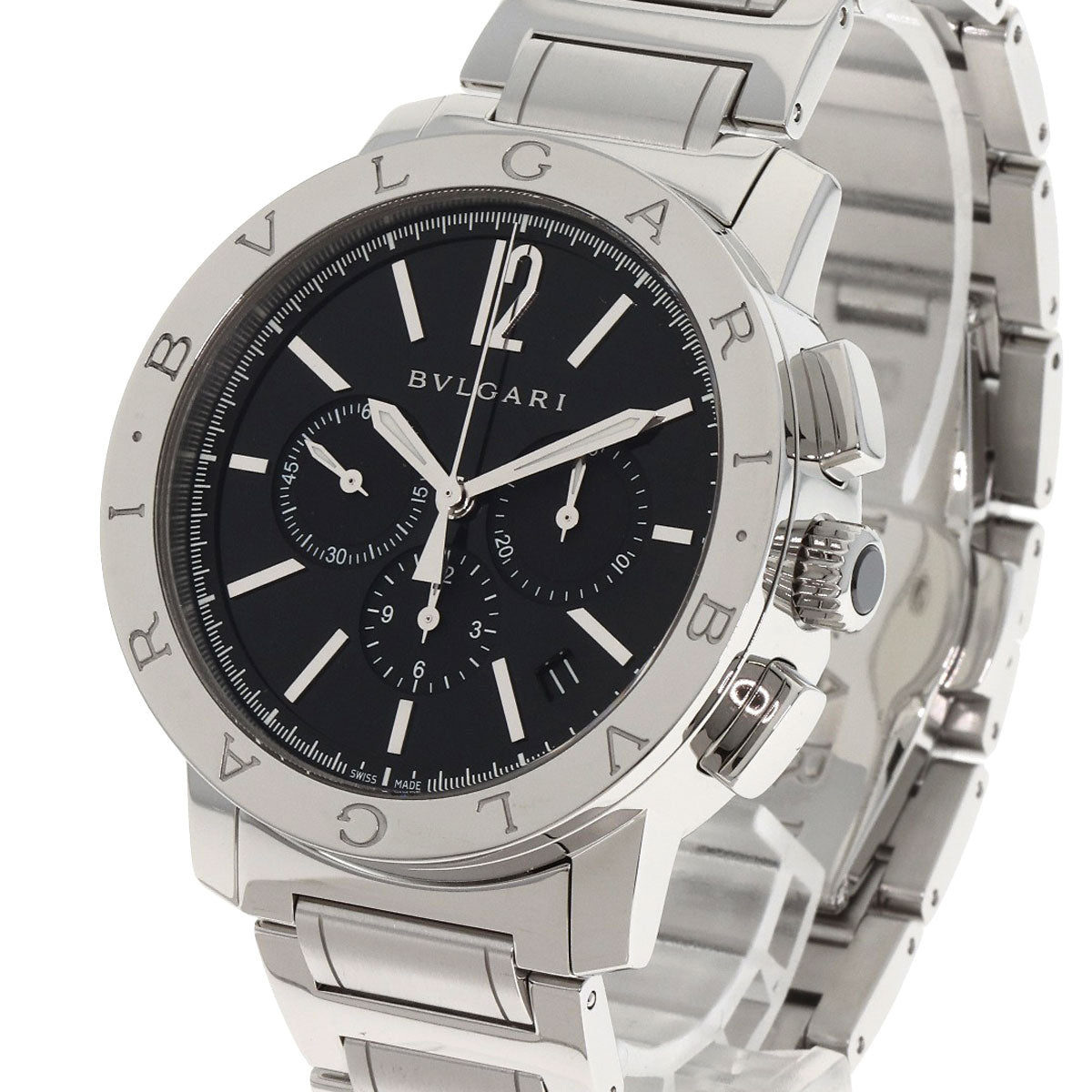 BVLGARI ブルガリ BB41BSSDCH ブルガリブルガリ 腕時計 SS メンズ 中古