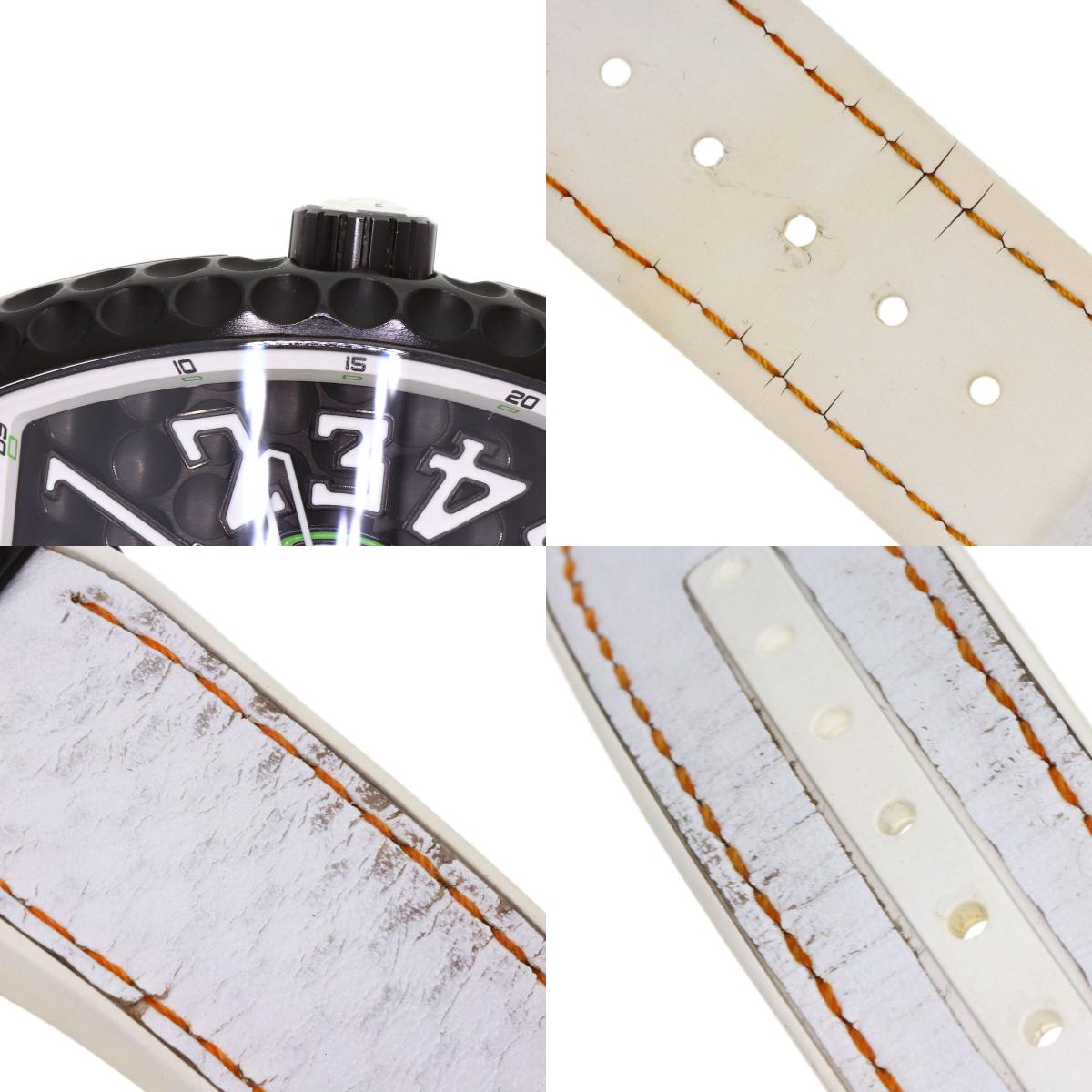FRANCK MULLER フランクミュラー V45SCDT GOLF ヴァンガード バックスウィング 腕時計 チタン メンズ 中古