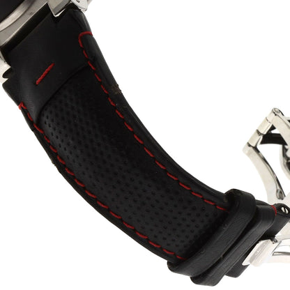 LOUIS VUITTON ルイヴィトン Q1052 タンブール クロノグラフ GMT エボリューション 腕時計 SS メンズ 中古