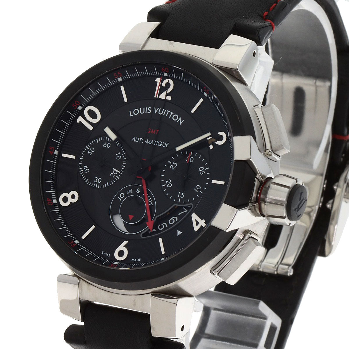 ルイヴィトン タンブール クロノグラフ GMT エボリューション Q1052