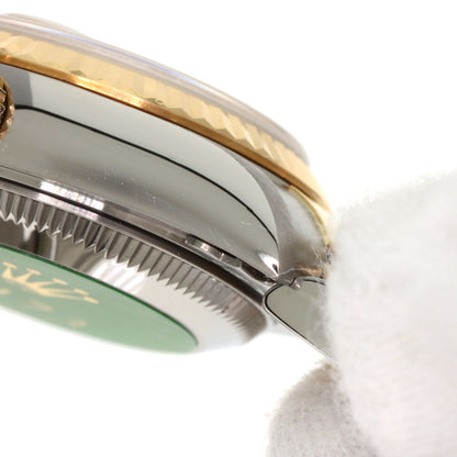 ROLEX ロレックス 79173G デイトジャスト 10P ダイヤモンド 腕時計 SS レディース 中古