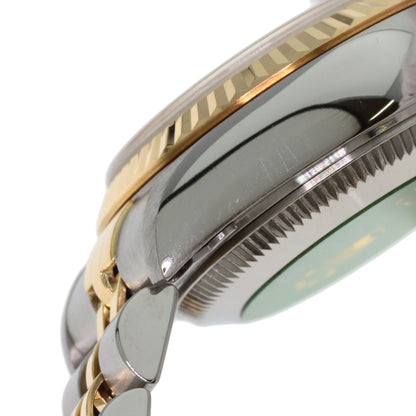 ROLEX ロレックス 79173G デイトジャスト 10P ダイヤモンド 腕時計 SS レディース 中古