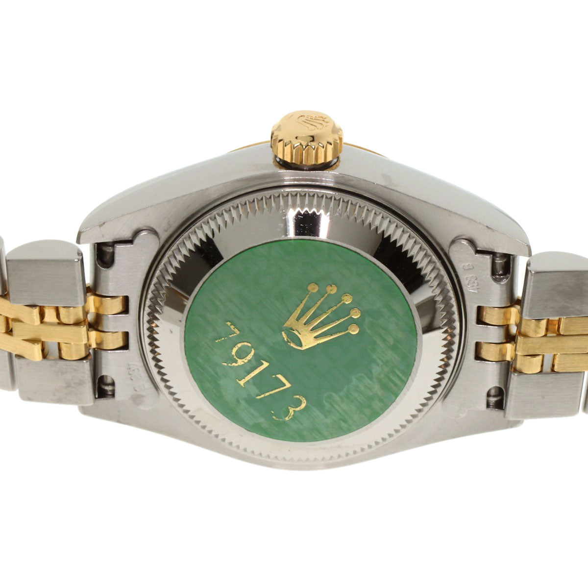 ROLEX ロレックス 79173G デイトジャスト 10P ダイヤモンド 腕時計 SS レディース 中古