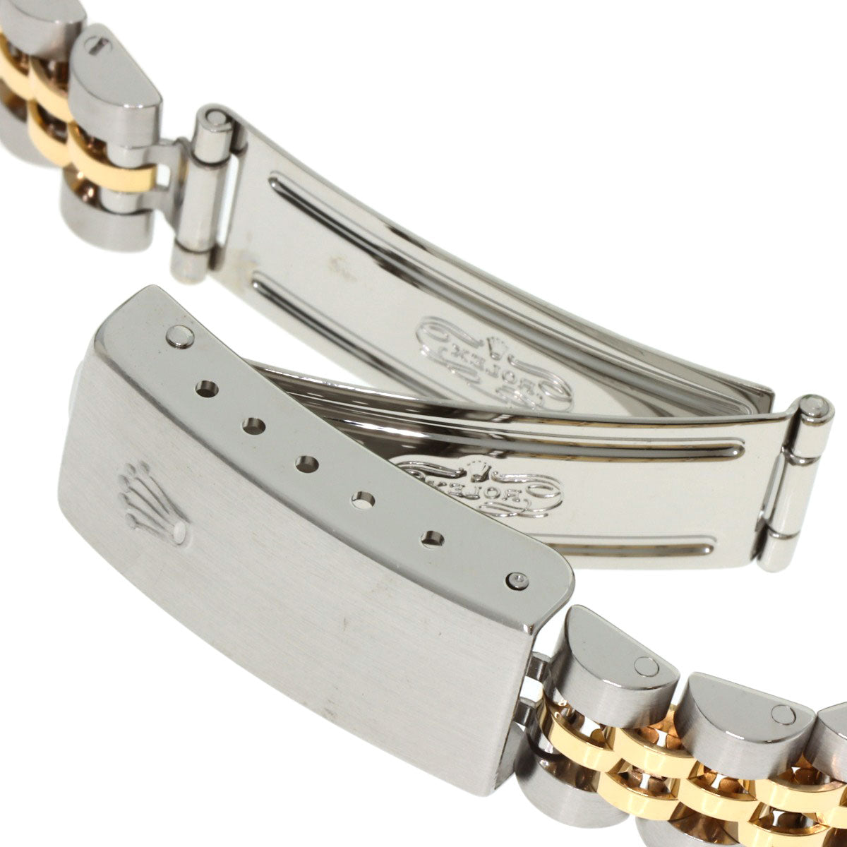 ROLEX ロレックス 79173G デイトジャスト 10P ダイヤモンド 腕時計 SS レディース 中古