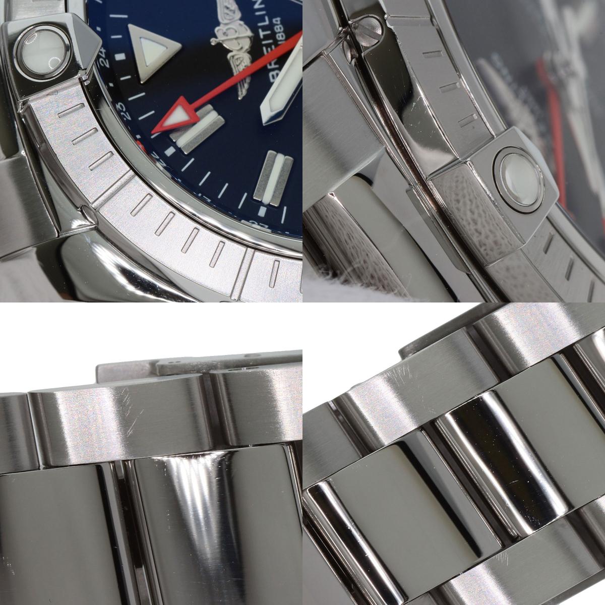 ブライトリング A32397 アベンジャー オートマティック GMT 43 腕時計 中古 商品画像18