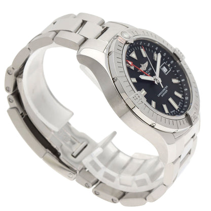 BREITLING ブライトリング A32397 アベンジャー オートマティック GMT 43 腕時計 SS メンズ 中古