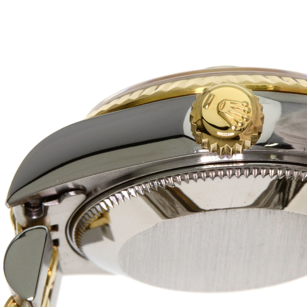 ROLEX ロレックス 69173G デイトジャスト 10P ダイヤモンド ブルーグラデーション 腕時計 SS レディース 中古