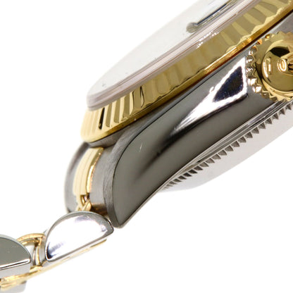 ROLEX ロレックス 69173G デイトジャスト 10P ダイヤモンド ブルーグラデーション 腕時計 SS レディース 中古