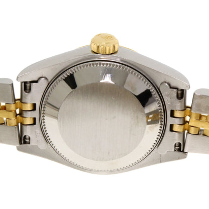 ROLEX ロレックス 69173G デイトジャスト 10P ダイヤモンド ブルーグラデーション 腕時計 SS レディース 中古