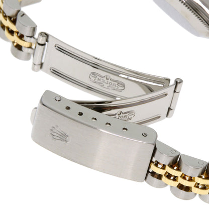 ROLEX ロレックス 69173G デイトジャスト 10P ダイヤモンド ブルーグラデーション 腕時計 SS レディース 中古