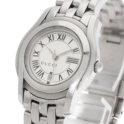 GUCCI グッチ 1500L ラウンドフェイス 腕時計 SS レディース 中古