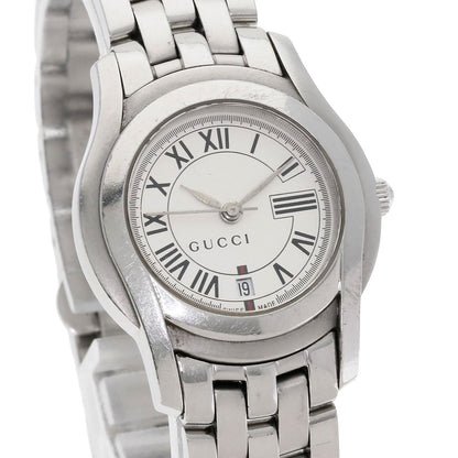 GUCCI グッチ 1500L ラウンドフェイス 腕時計 SS レディース 中古