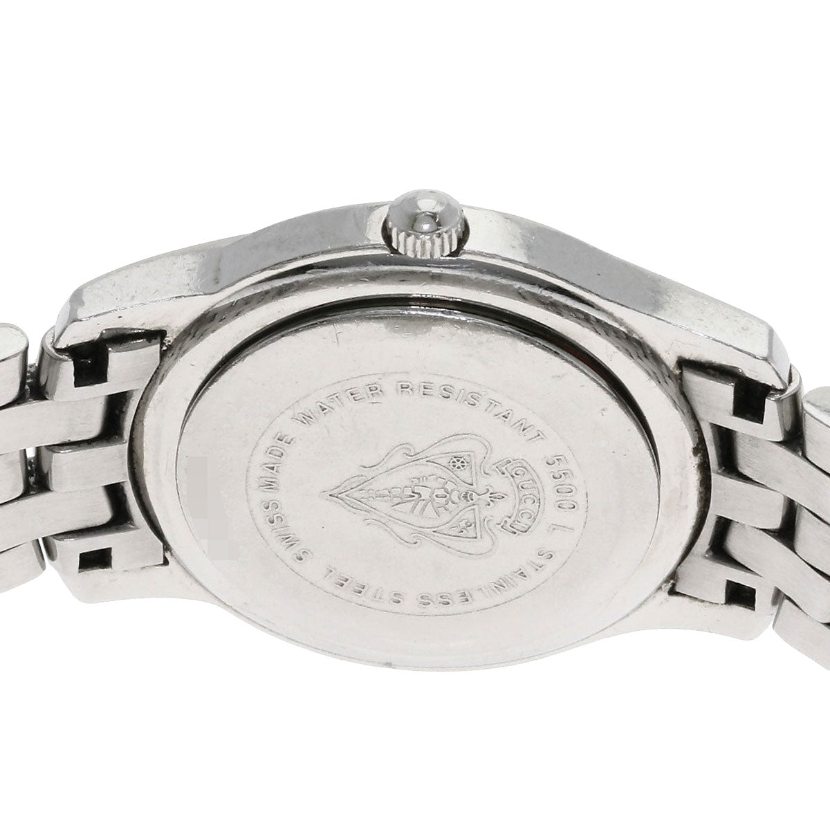 GUCCI グッチ 1500L ラウンドフェイス 腕時計 SS レディース 中古