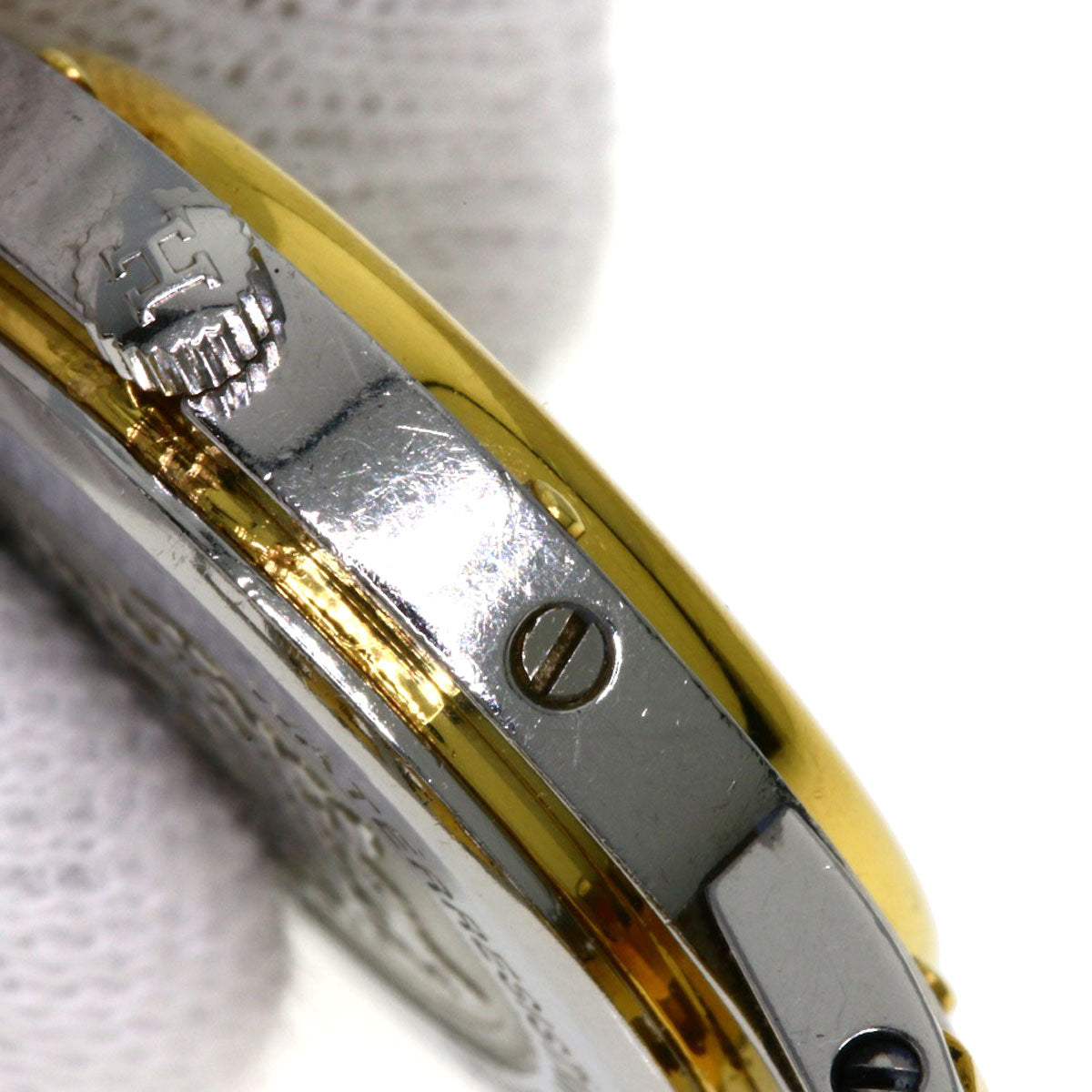 HERMES エルメス クリッパー 旧バックル 腕時計 SS レディース 中古
