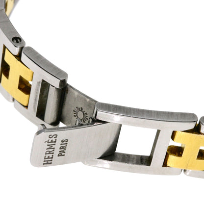 HERMES エルメス クリッパー 旧バックル 腕時計 SS レディース 中古