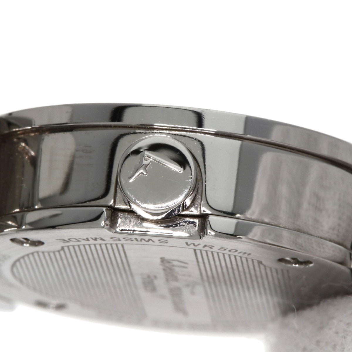 Salvatore Ferragamo サルヴァトーレフェラガモ ガンチーニ 腕時計 SS レディース 中古