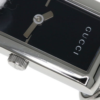 GUCCI グッチ YA119 スクエアフェイス 腕時計 SS レディース 中古