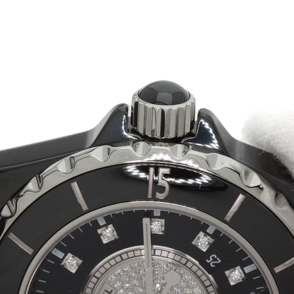 CHANEL シャネル H2122 J12 33mm センター ダイヤモンド 腕時計 セラミック レディース 中古