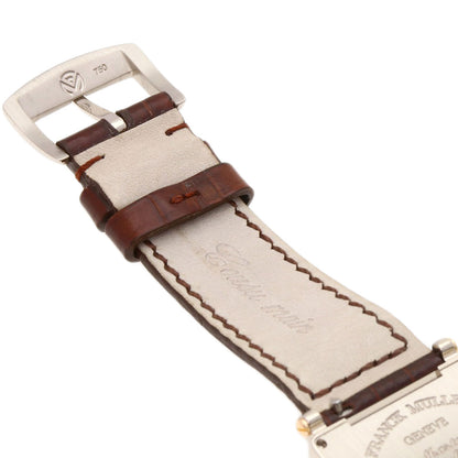 FRANCK MULLER フランクミュラー 60002 S QZ R REL マスタースクエア 100本限定 腕時計 K18WG レディース 中古