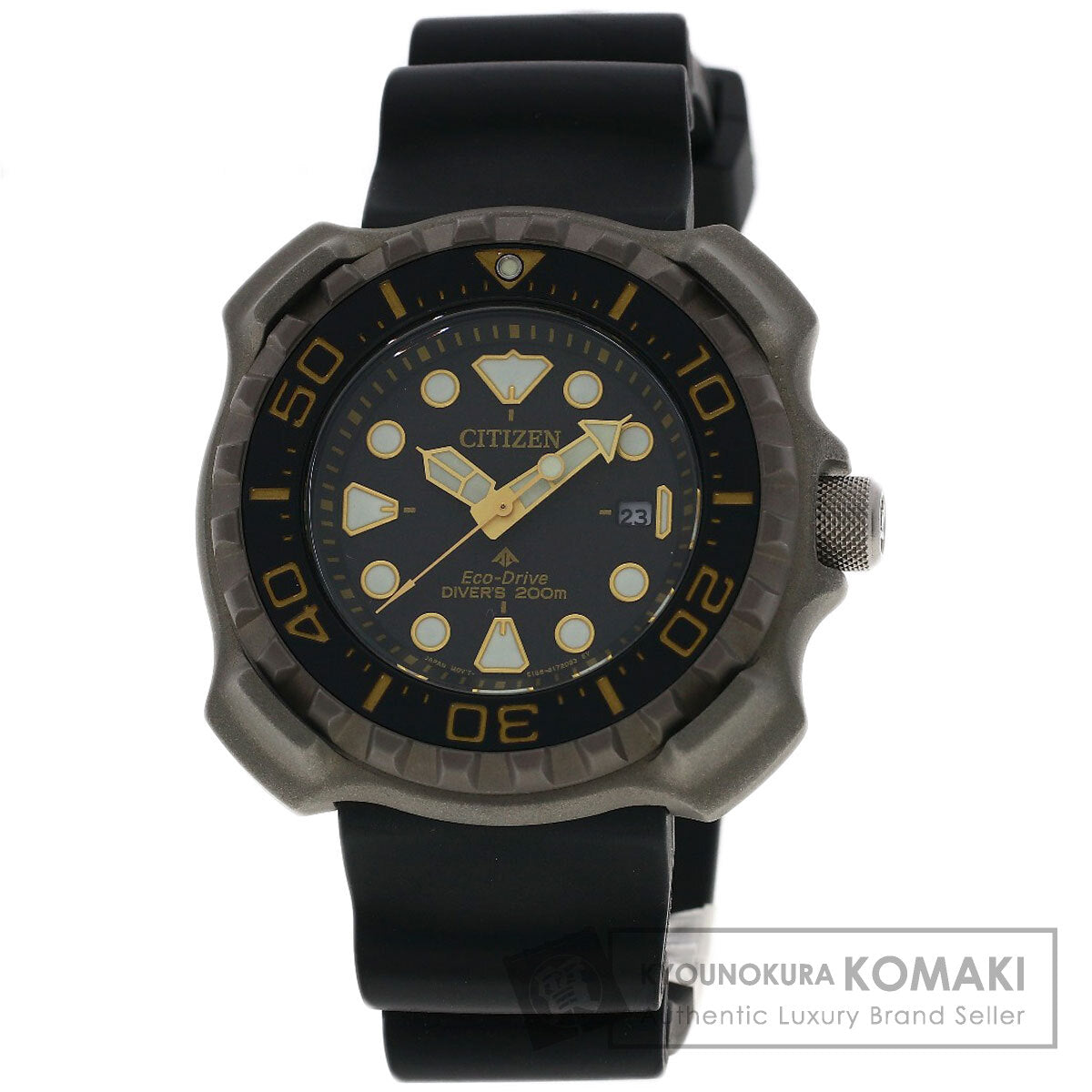 CITIZEN シチズン BN0220-16E プロマスター マリン 腕時計 チタン メンズ 中古