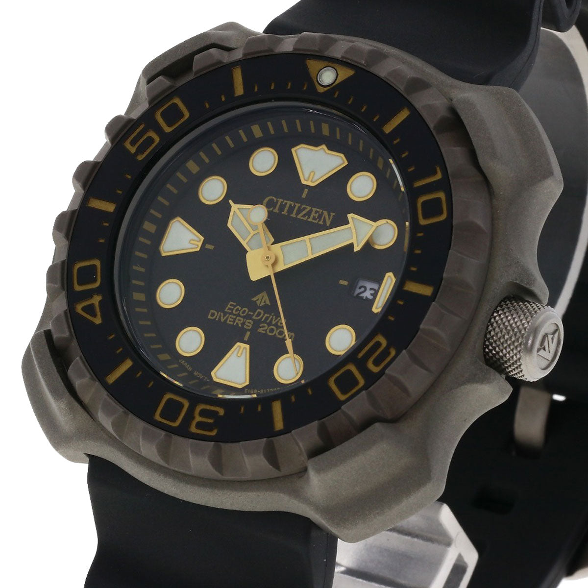 CITIZEN シチズン BN0220-16E プロマスター マリン 腕時計 チタン メンズ 中古