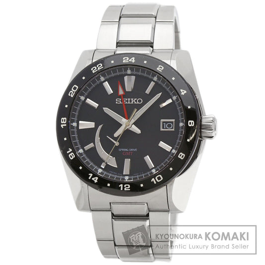 SEIKO セイコー SAEA005 5R66-0AR0 ブライツ アナンタ GMT 腕時計 SS メンズ 中古
