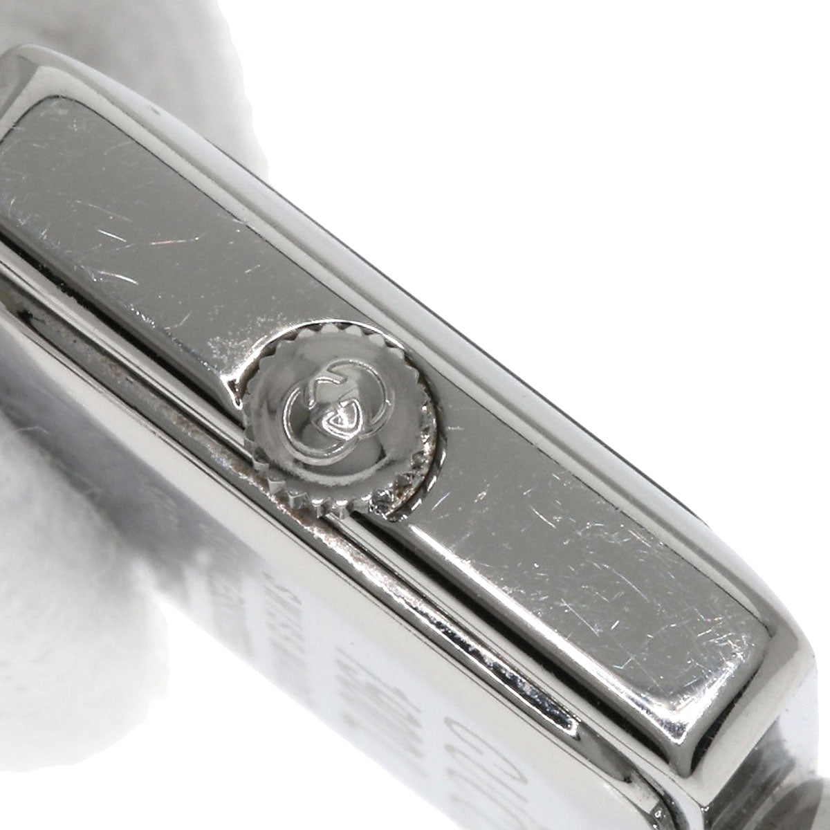 GUCCI グッチ 1900L スクエアフェイス 腕時計 SS レディース 中古