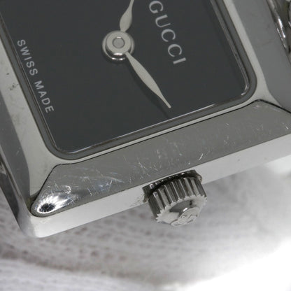 GUCCI グッチ 1900L スクエアフェイス 腕時計 SS レディース 中古