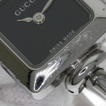 GUCCI グッチ 1900L スクエアフェイス 腕時計 SS レディース 中古