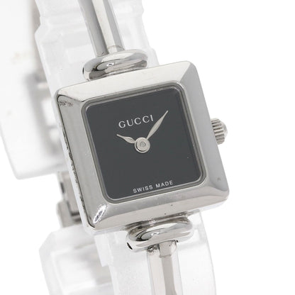 GUCCI グッチ 1900L スクエアフェイス 腕時計 SS レディース 中古