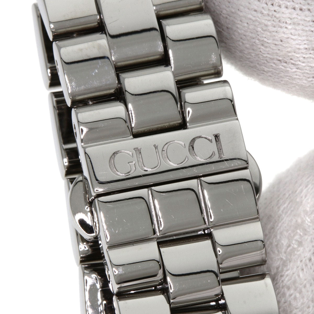 GUCCI グッチ 3600L G スクエアフェイス 腕時計 SS レディース 中古