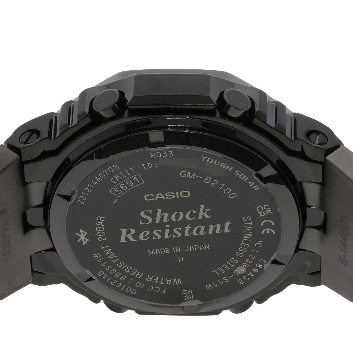 CASIO カシオ Gショック フルメタル 腕時計 SS メンズ 中古