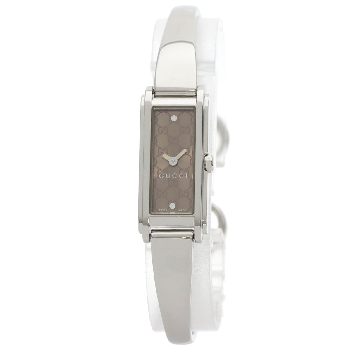 GUCCI グッチ 109 GG スクエアフェイス 腕時計 SS レディース 中古
