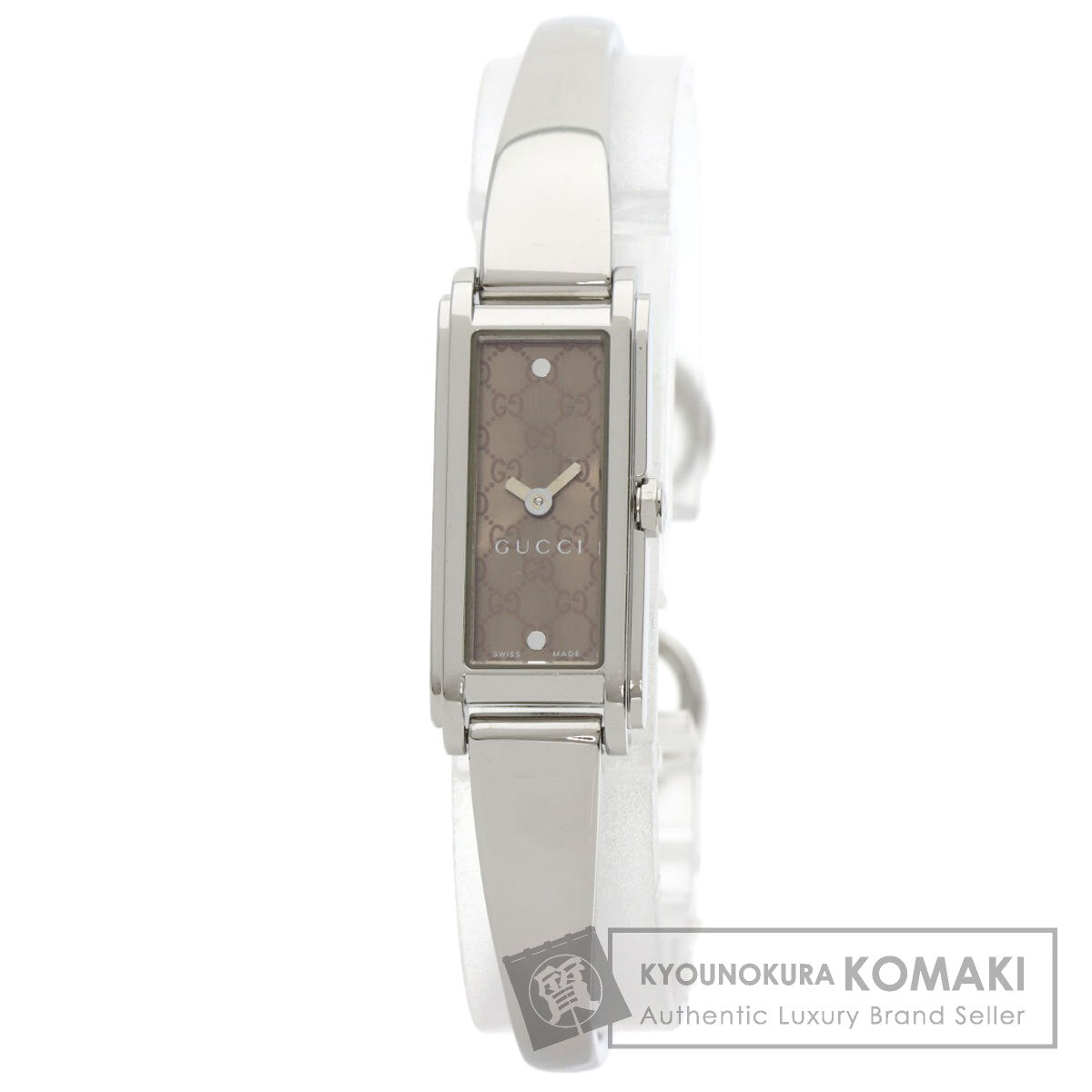 GUCCI グッチ 109 GG スクエアフェイス 腕時計 SS レディース 中古