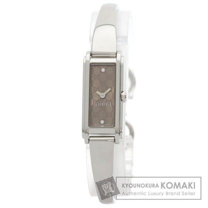 GUCCI グッチ 109 GG スクエアフェイス 腕時計 SS レディース 中古