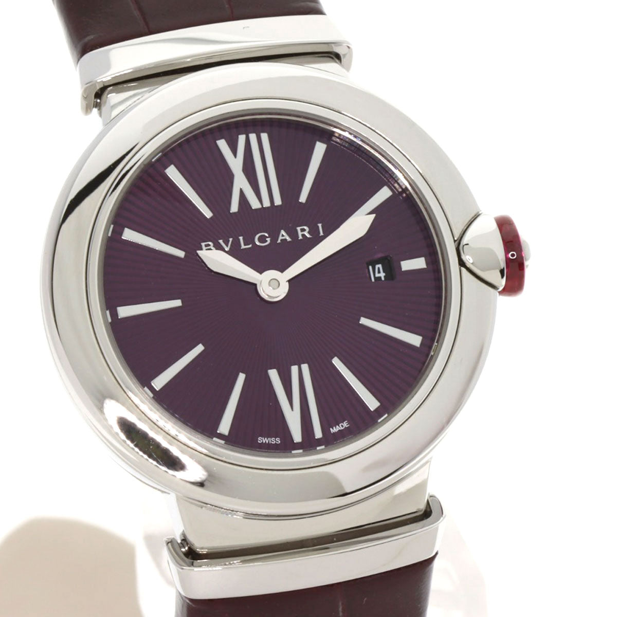 BVLGARI ブルガリ LU28S ルチェア 腕時計 SS レディース 中古