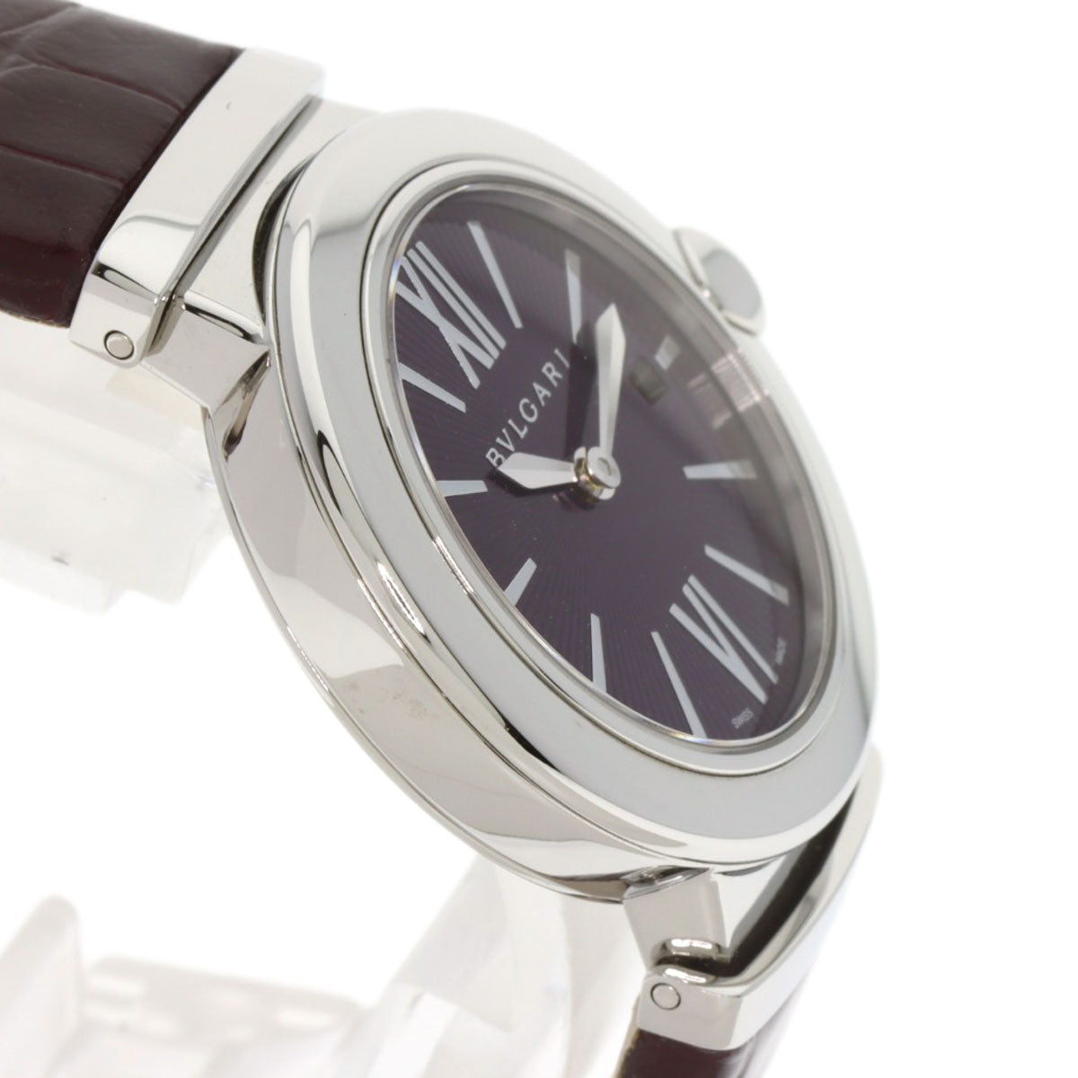 BVLGARI ブルガリ LU28S ルチェア 腕時計 SS レディース 中古
