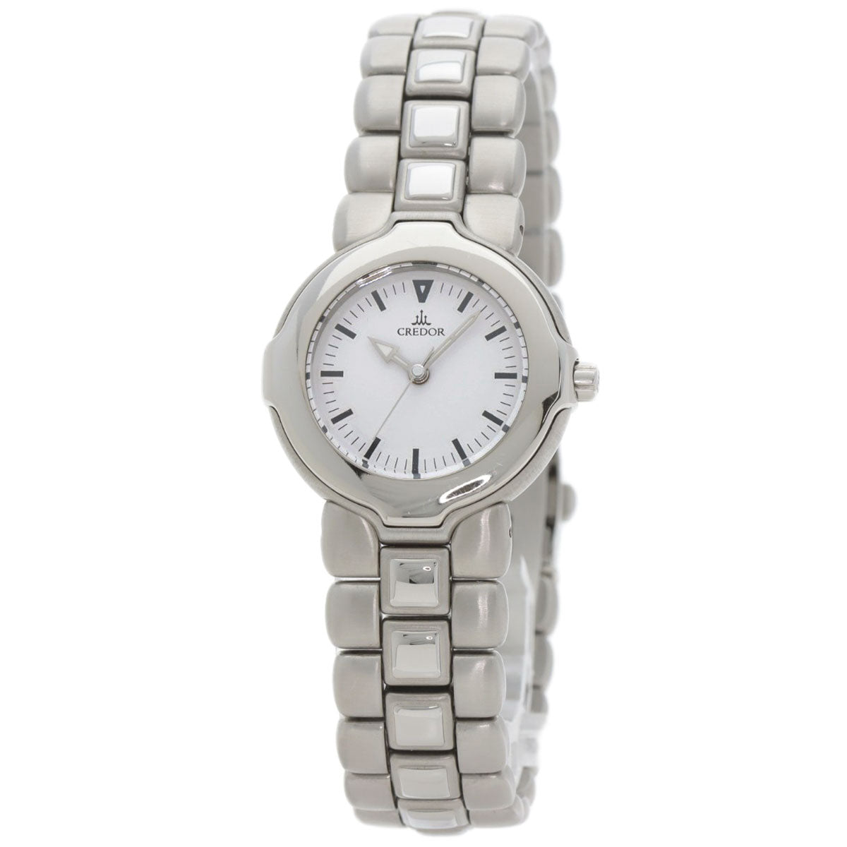 SEIKO セイコー GSAB003 4N71-0040 クレドール ネプチューン 腕時計 SS レディース 中古