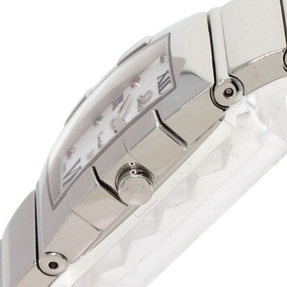 OMEGA オメガ 1584.79 コンステレーション クアドレラ 8P カラーストーン 腕時計 SS レディース 中古