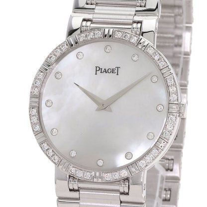 PIAGET ピアジェ 84024K81 ダンサー ベゼル・12P ダイヤモンド 腕時計 K18WG メンズ 中古