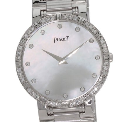 PIAGET ピアジェ 84024K81 ダンサー ベゼル・12P ダイヤモンド 腕時計 K18WG メンズ 中古