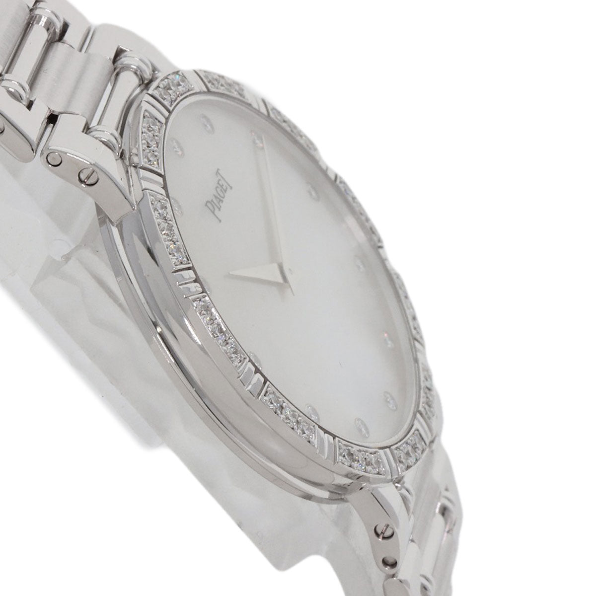 PIAGET ピアジェ 84024K81 ダンサー ベゼル・12P ダイヤモンド 腕時計 K18WG メンズ 中古