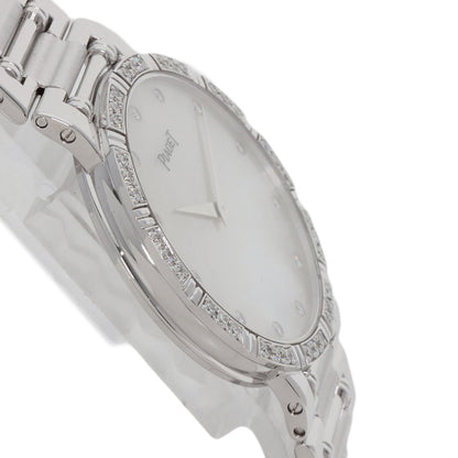 PIAGET ピアジェ 84024K81 ダンサー ベゼル・12P ダイヤモンド 腕時計 K18WG メンズ 中古
