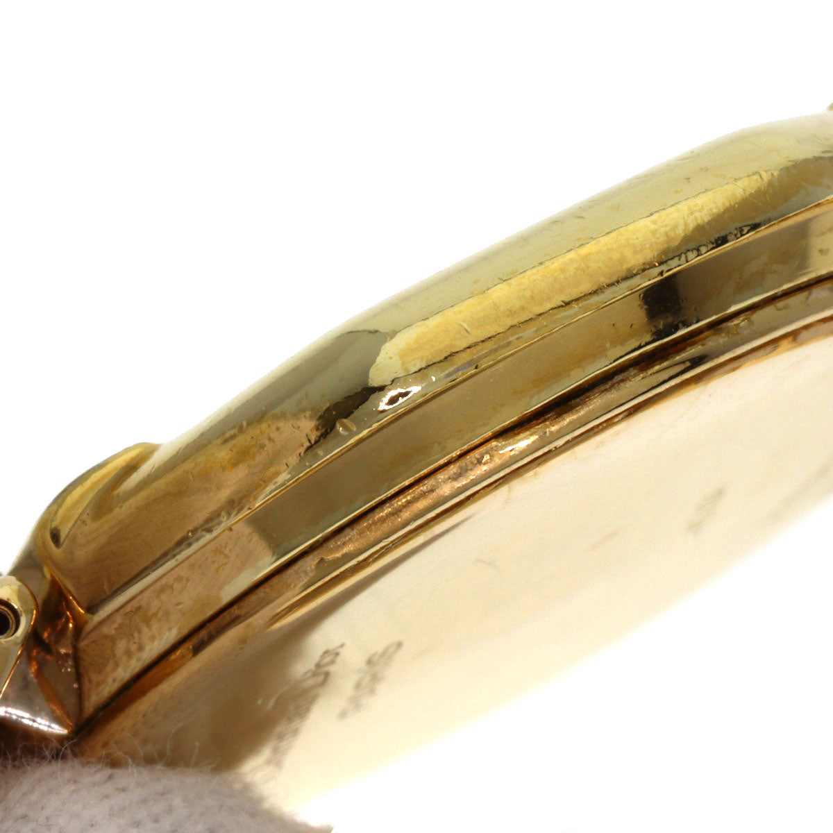 CHRISTIAN DIOR クリスチャンディオール D45-134 オクタゴン 腕時計 GP レディース 中古