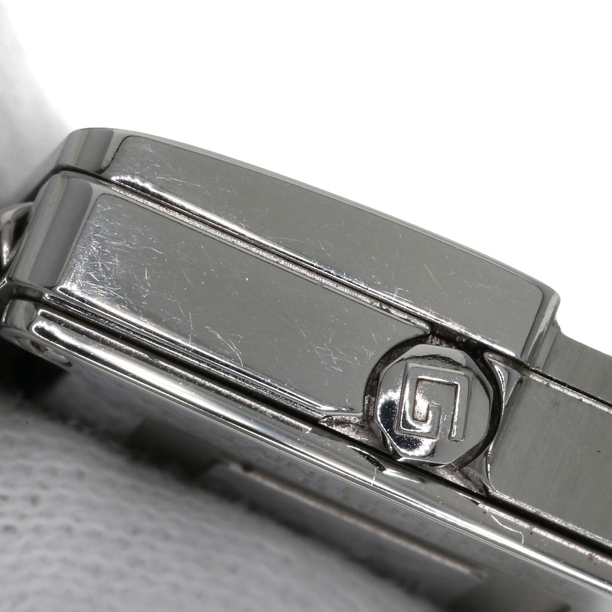 GUCCI グッチ 3600J Gロゴ スクエアフェイス 腕時計 SS ボーイズ 中古