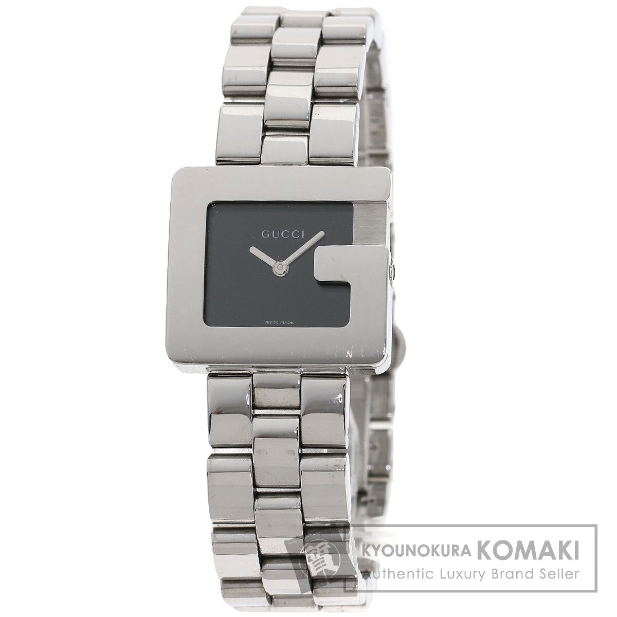 GUCCI グッチ 3600J Gロゴ スクエアフェイス 腕時計 SS ボーイズ 中古